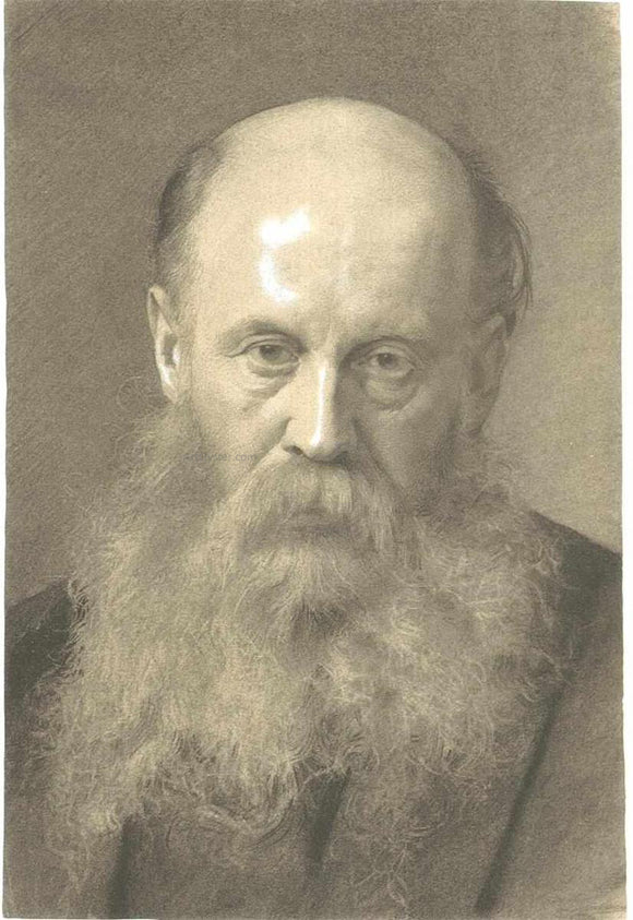  Gustav Klimt Portrait of a Man with Beard - Canvas Art Print