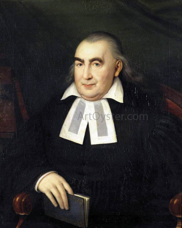  I Johann Lampi Portrait of a Pastor - Canvas Art Print