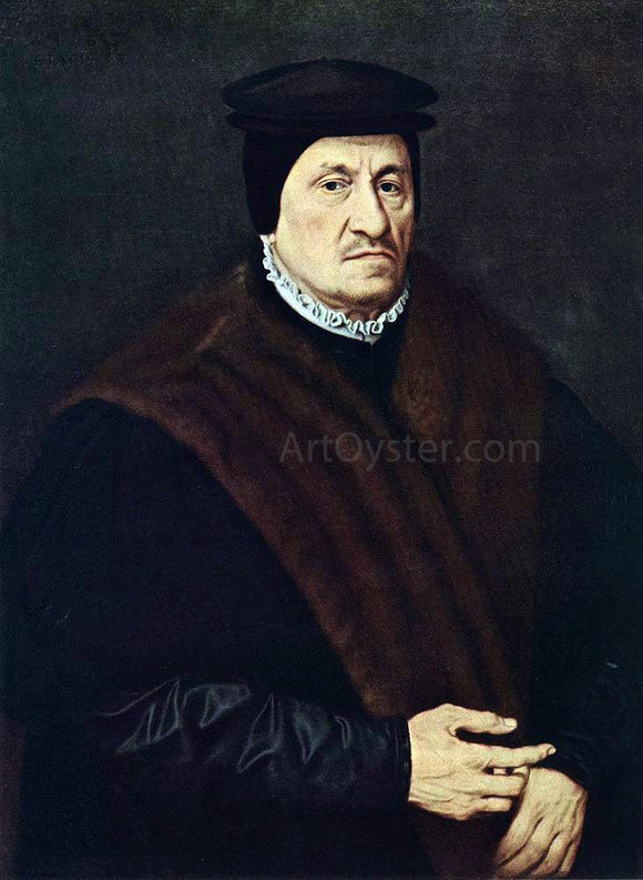  Neufchatel Nicolas Portrait of a Patrician - Canvas Art Print