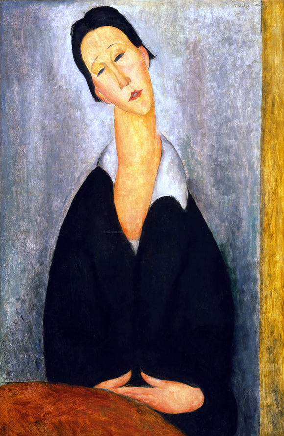  Amedeo Modigliani Portrait of a Polish Woman - Canvas Art Print