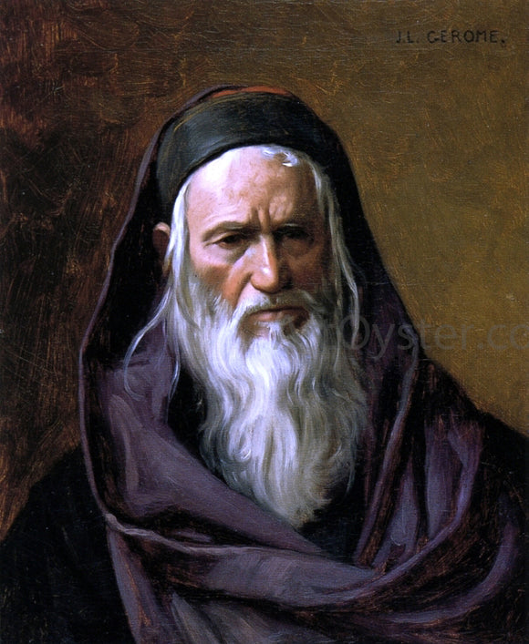  Jean-Leon Gerome Portrait of a Shephardi - Canvas Art Print