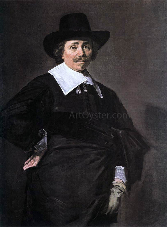 Frans Hals Portrait of a Standing Man - Canvas Art Print