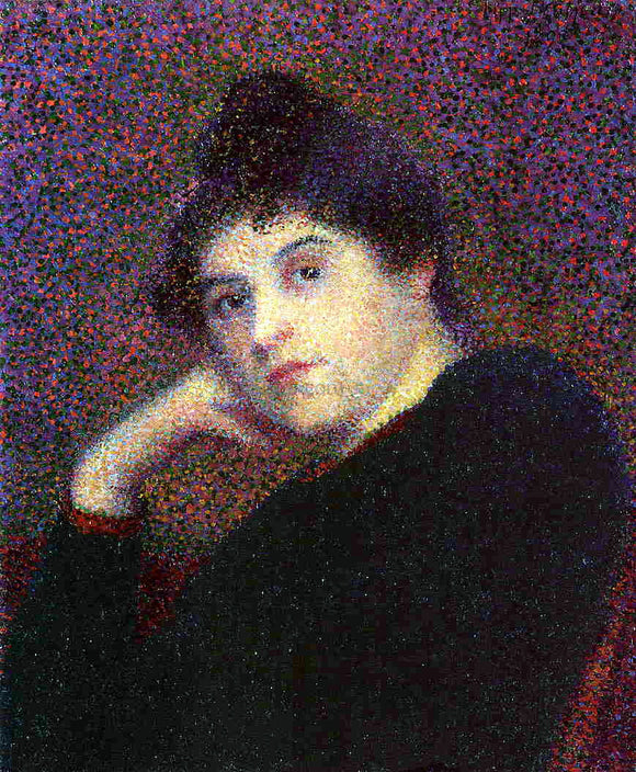  Hippolyte Petitjean Portrait of a Woman - Canvas Art Print