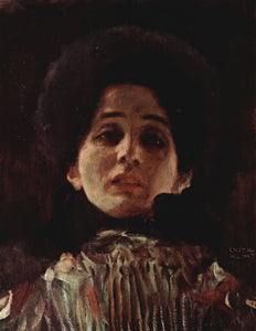 Gustav Klimt Portrait of a Woman - Canvas Art Print