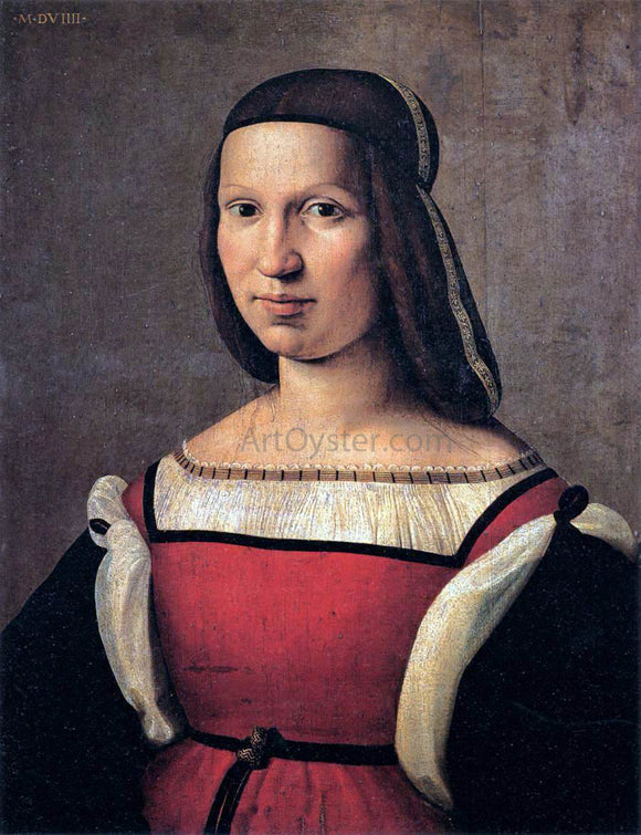  Ridolfo Ghirlandaio Portrait of a Woman - Canvas Art Print