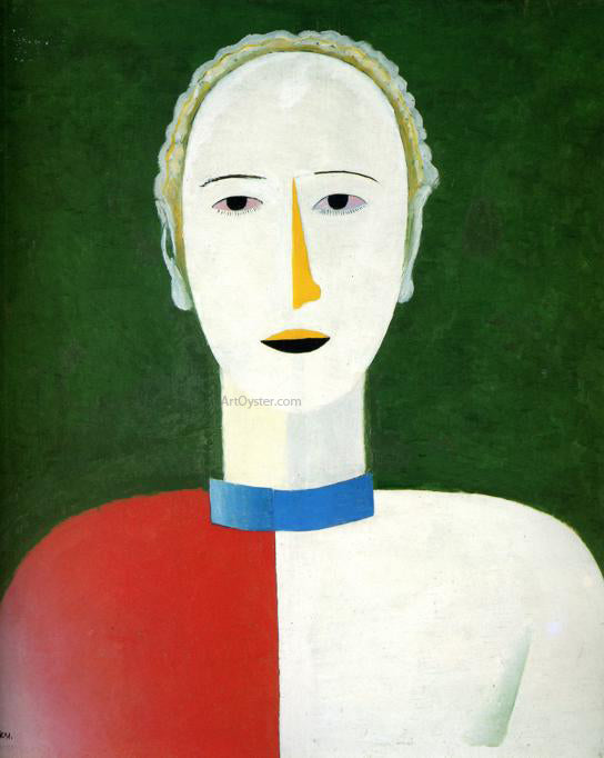  Kazimir Malevich Portrait of a Woman - Canvas Art Print