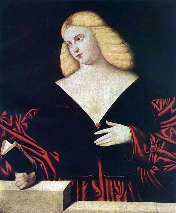  Bernardino Licinio Portrait of a Woman - Canvas Art Print