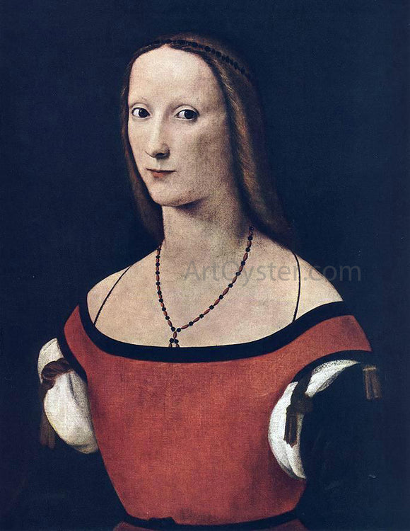  Lorenzo Costa Portrait of a Woman - Canvas Art Print