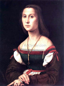  Raphael Portrait of a Woman (La Muta) - Canvas Art Print
