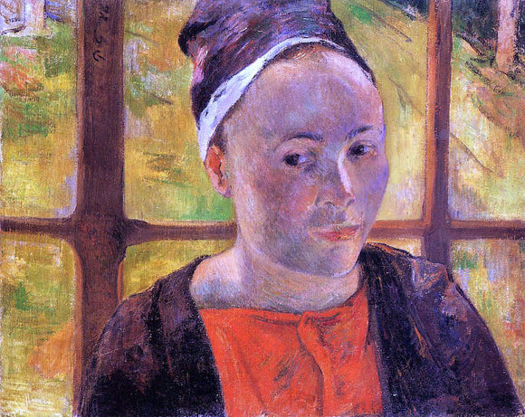  Paul Gauguin Portrait of a Woman (Marie Lagadu?) - Canvas Art Print