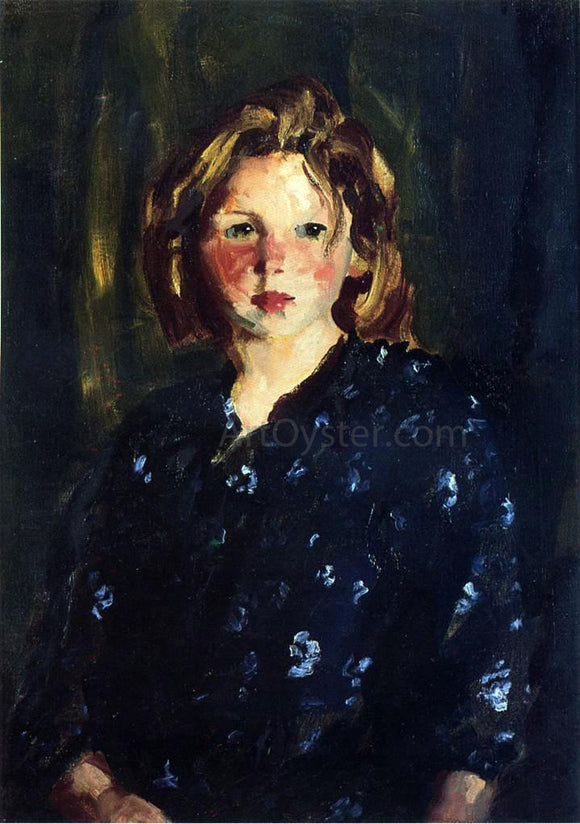  Robert Henri Portrait of a Young Girl - Canvas Art Print