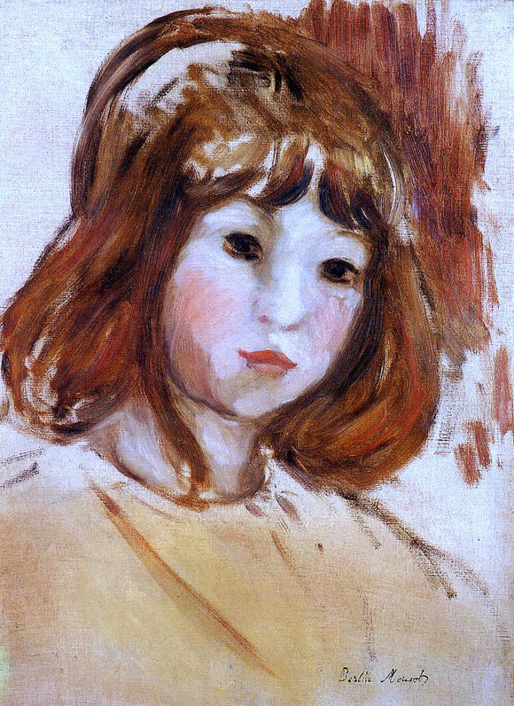  Berthe Morisot Portrait of a Young Girl - Canvas Art Print