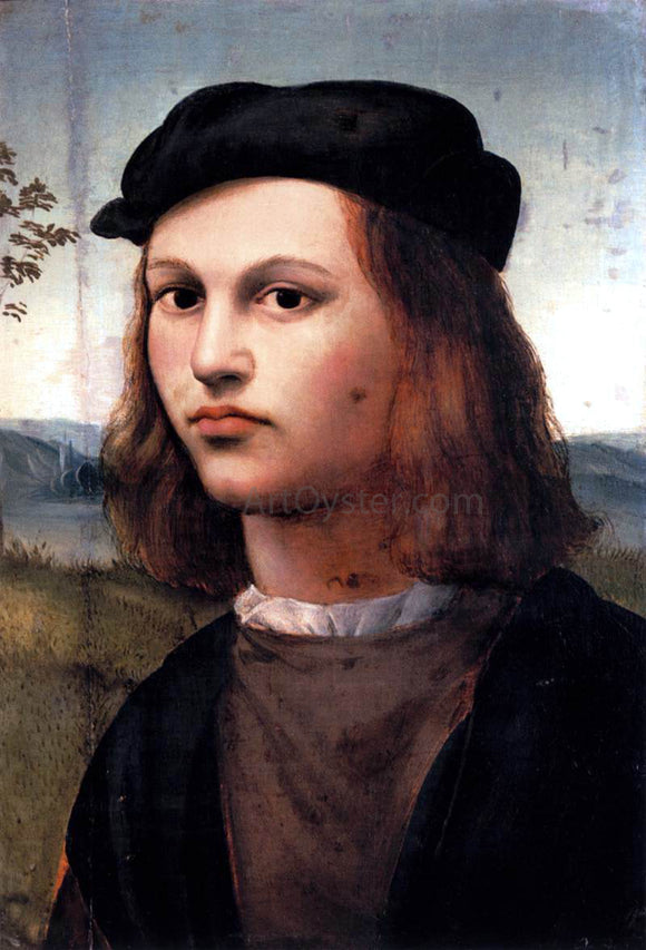  Ridolfo Ghirlandaio Portrait of a Young Man - Canvas Art Print