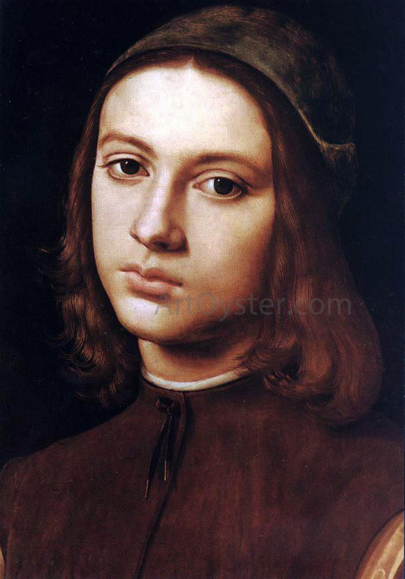  Pietro Perugino Portrait of a Young Man - Canvas Art Print