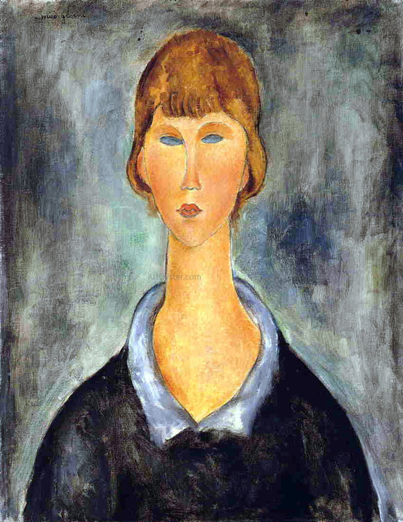  Amedeo Modigliani Portrait of a Young Woman - Canvas Art Print