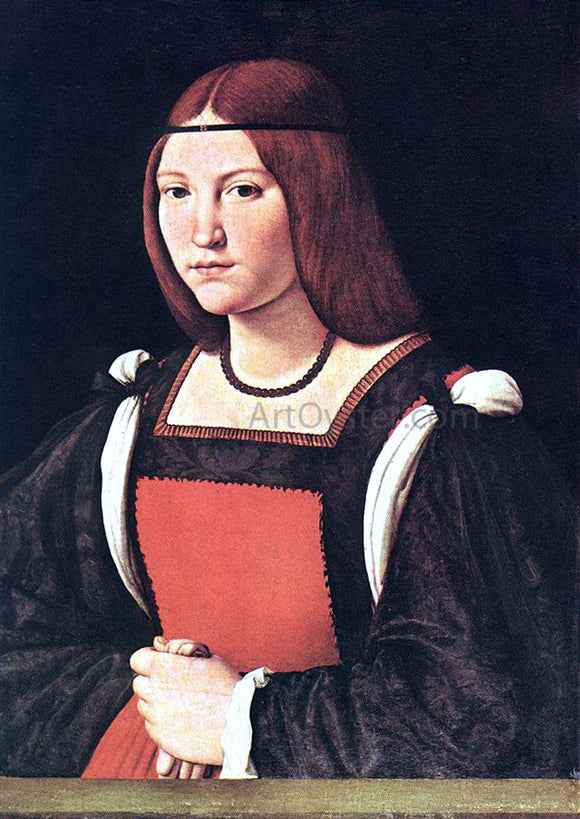  Giovanni Antonio Boltraffio Portrait of a Young Woman - Canvas Art Print