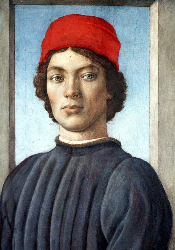  Filippino Lippi Portrait of a Youth - Canvas Art Print