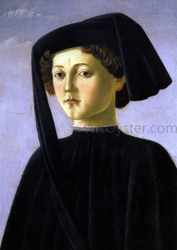  Francesco Botticini Portrait of a Youth - Canvas Art Print
