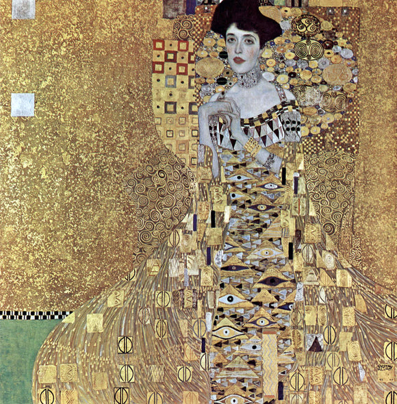  Gustav Klimt A Portrait of Adele Bloch-Bauer I - Canvas Art Print