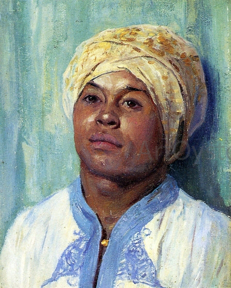  Guy Orlando Rose Portrait of an Algerian - Canvas Art Print