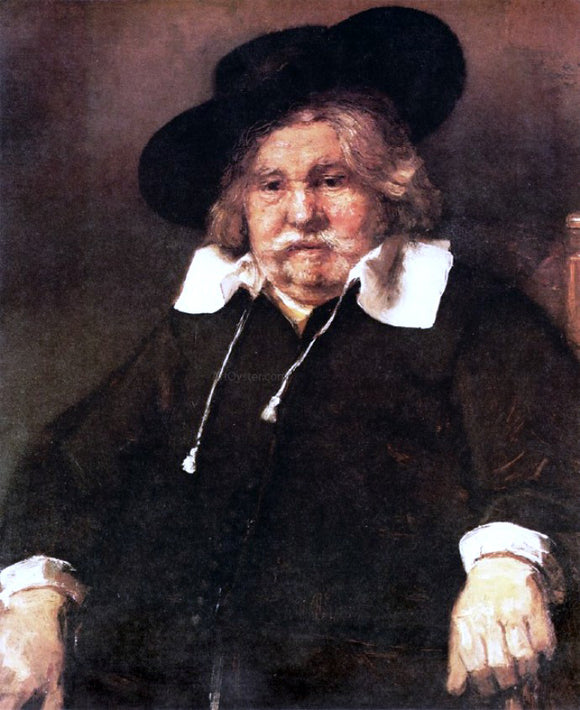  Rembrandt Van Rijn Portrait of an Elderly Man - Canvas Art Print