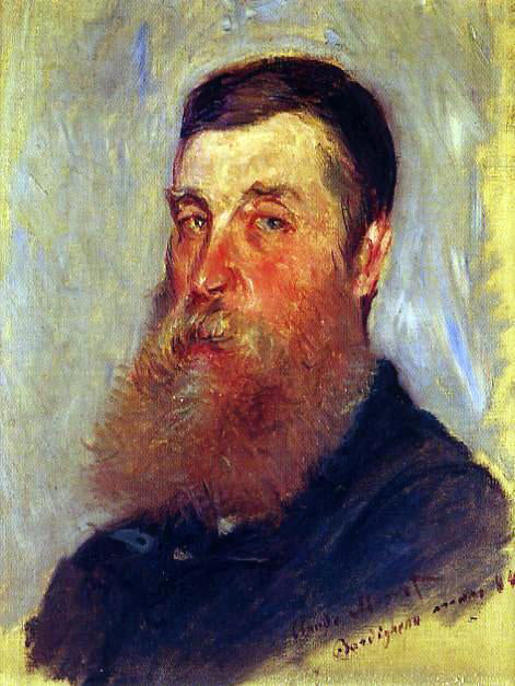  Claude Oscar Monet Portrait of an English Painter, Bordighera - Canvas Art Print
