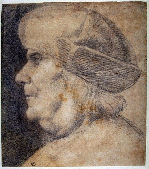  Gentile Bellini Portrait of an Old Man - Canvas Art Print