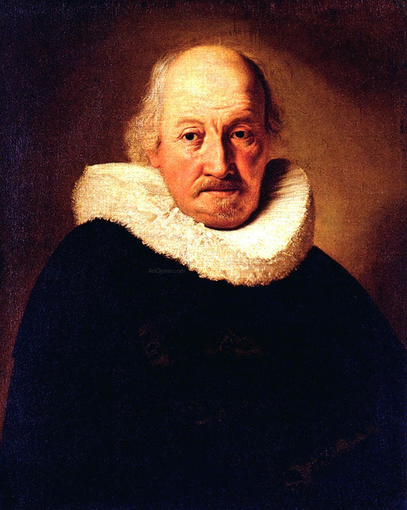  Rembrandt Van Rijn Portrait of An Old Man - Canvas Art Print