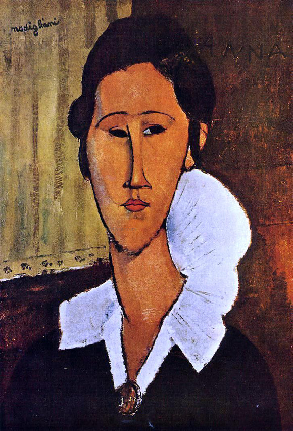  Amedeo Modigliani Portrait of Anna - Canvas Art Print