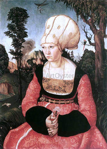  The Elder Lucas Cranach Portrait of Anna Cuspinian - Canvas Art Print