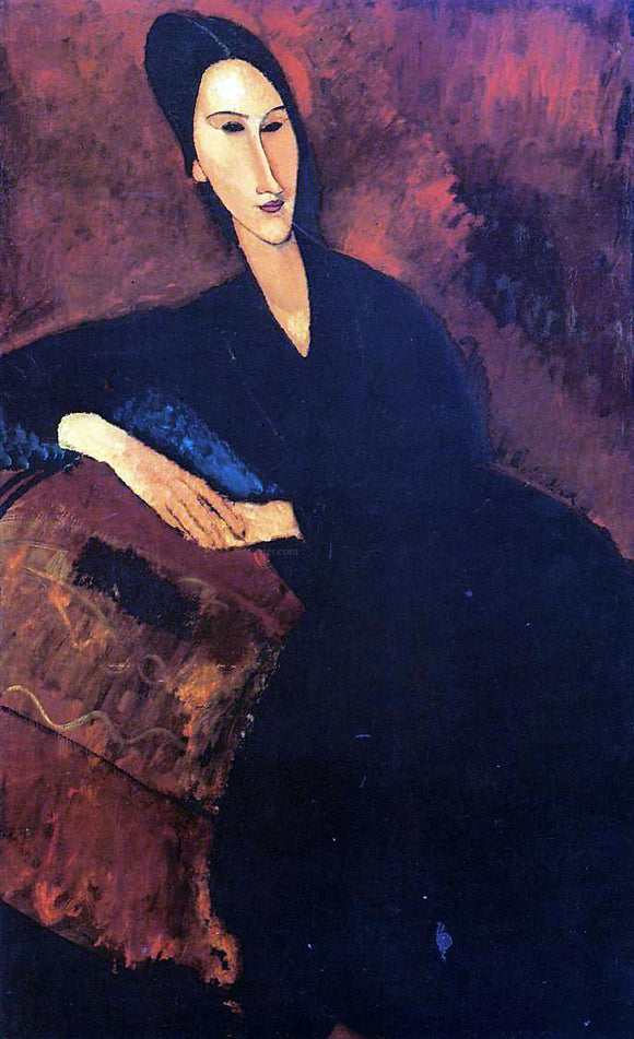 Amedeo Modigliani Portrait of Anna Zborowska - Canvas Art Print