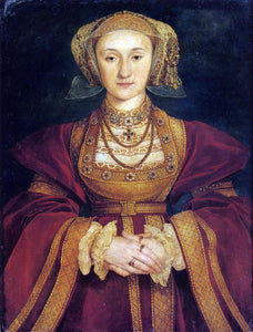 The Younger Hans Holbein Portrait of Anne of Cleves - Canvas Art Print