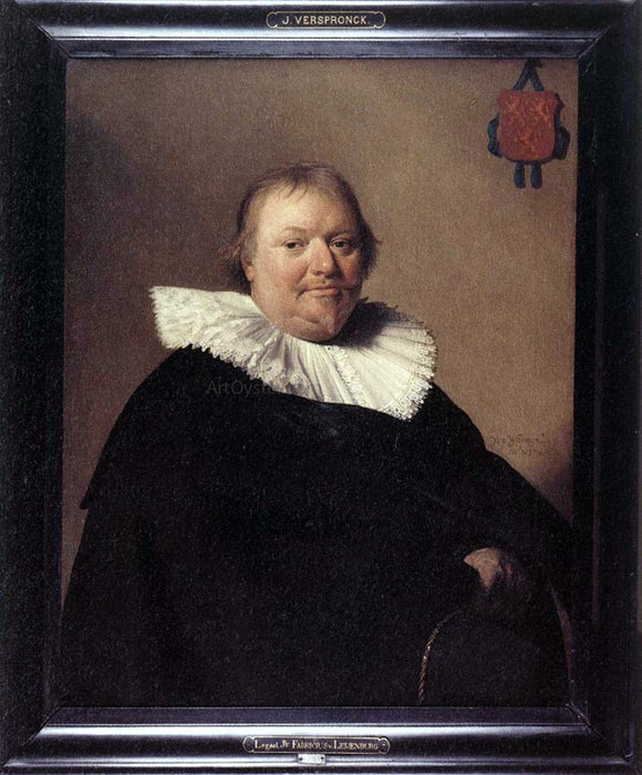  Johannes Cornelisz Verspronck Portrait of Anthonie Charles de Liedekercke - Canvas Art Print