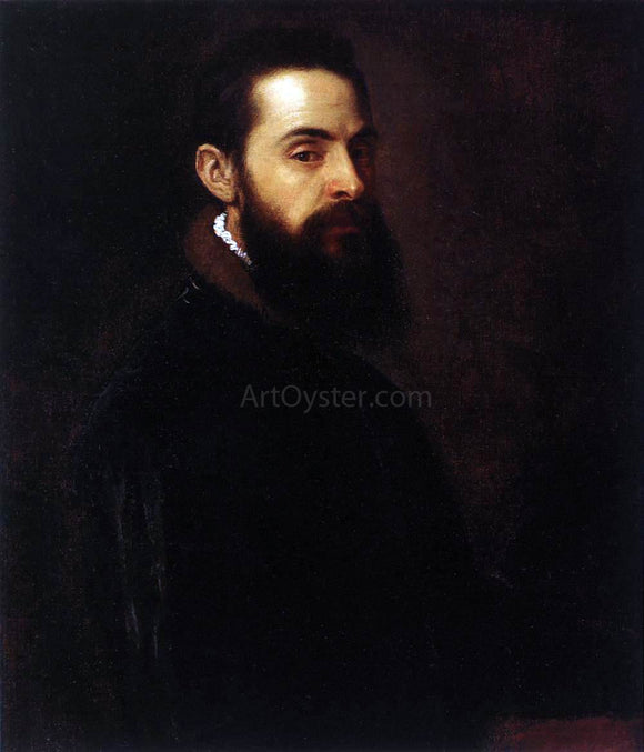  Titian Portrait of Antonio Anselmi - Canvas Art Print