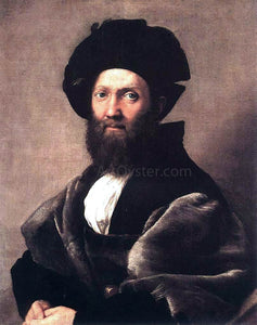  Raphael Portrait of Baldassare Castiglione - Canvas Art Print