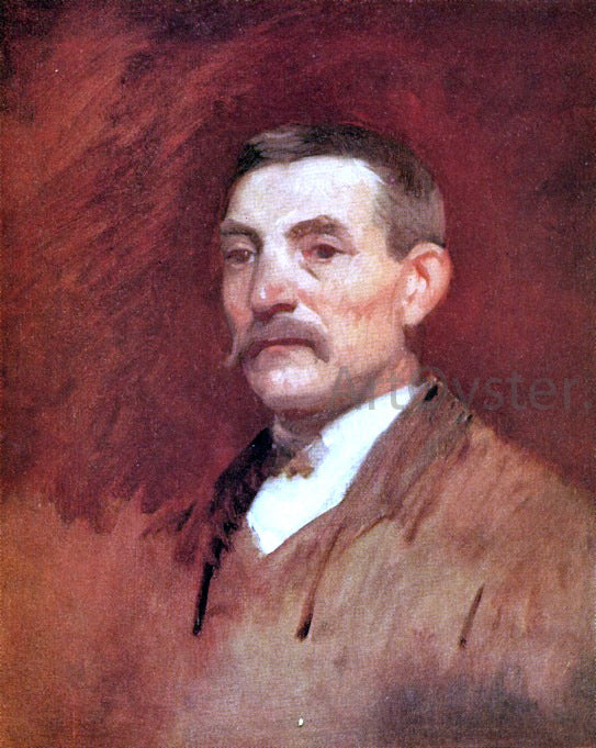  Frank Duveneck Portrait of Brother John - Canvas Art Print