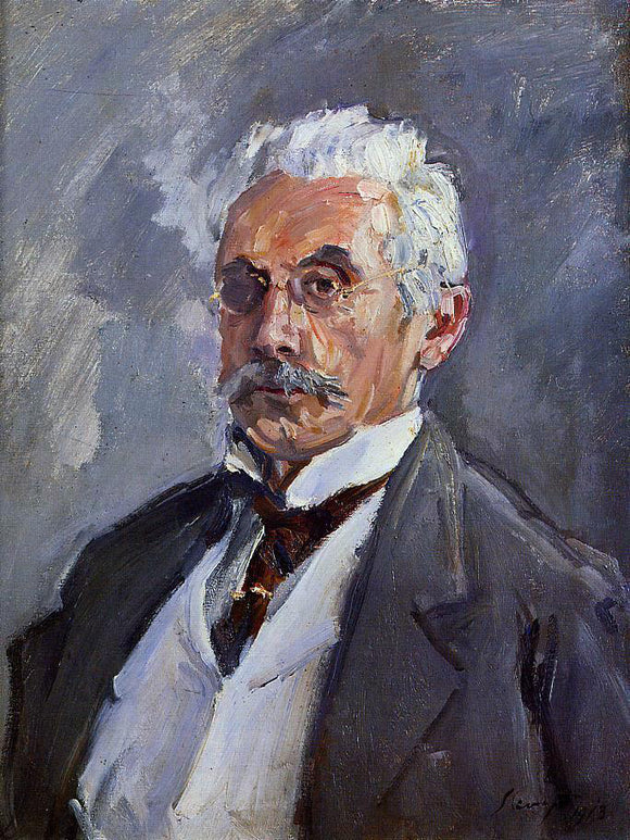 Max Slevogt Portrait of Carl Steinbart - Canvas Art Print