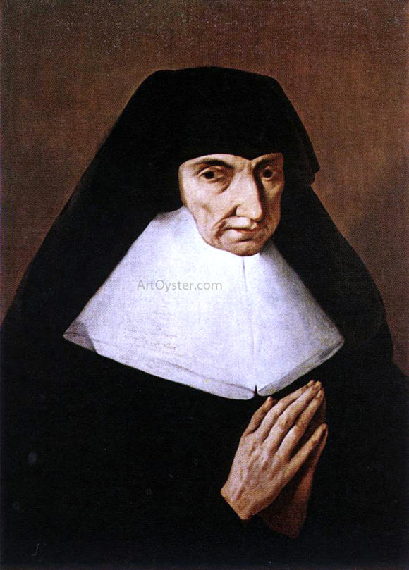  Jean Tassel Portrait of Catherine de Montholon - Canvas Art Print