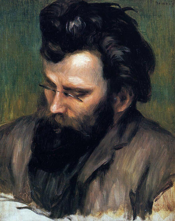  Pierre Auguste Renoir Portrait of Charles Terrasse - Canvas Art Print
