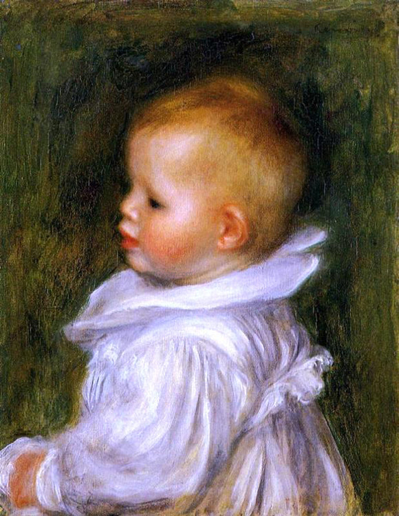  Pierre Auguste Renoir Portrait of Claude Renoir - Canvas Art Print