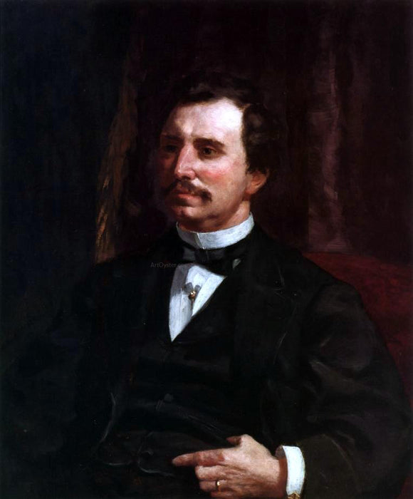  Pierre Auguste Renoir Portrait of Colonel Howard Jenks - Canvas Art Print