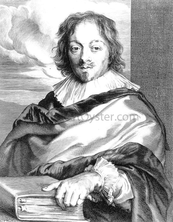  Paulus Pontius Portrait of Constantijn Huygens - Canvas Art Print