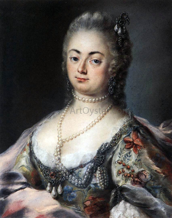  Marianna Carlevaris Portrait of Cornelia Foscolo Balbi - Canvas Art Print