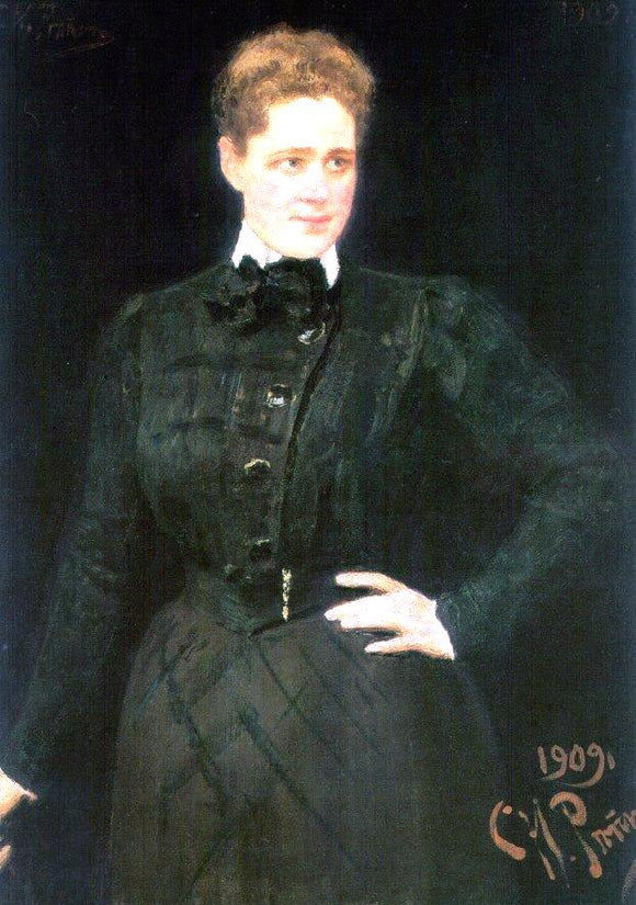  Ilia Efimovich Repin Portrait of Countess Sophia Vladimirovna Panina - Canvas Art Print