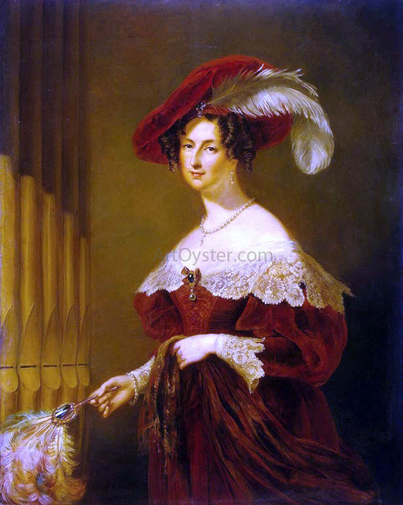  George Hayter Portrait of Countess Yelizaveta Vorontsova - Canvas Art Print