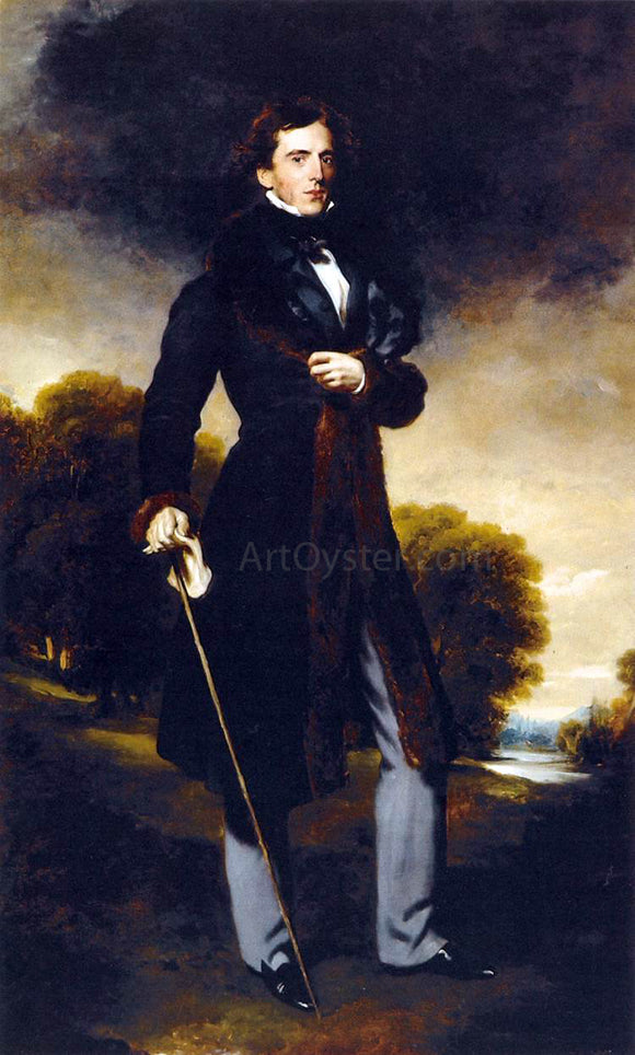  Sir Thomas Lawrence Portrait of David Lyon - Canvas Art Print
