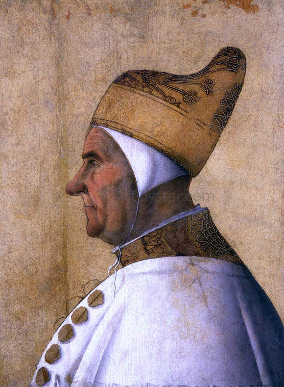  Gentile Bellini Portrait of Doge Giovanni Mocenigo - Canvas Art Print