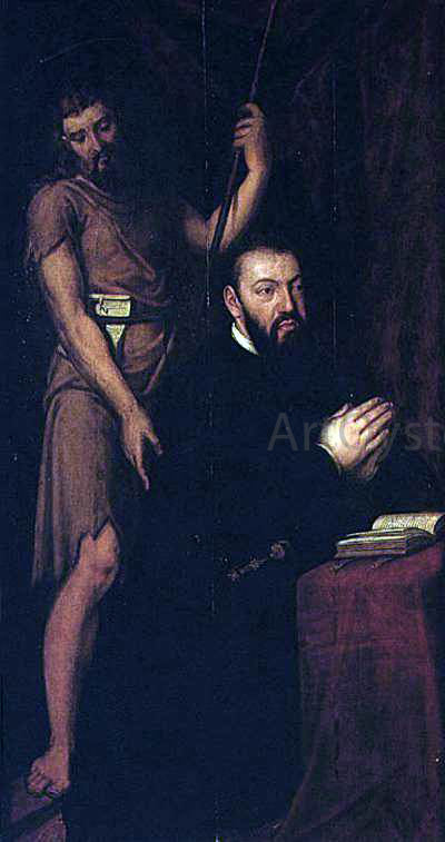  Cristovano Lopes Portrait of Don Joao III - Canvas Art Print