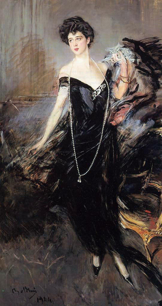  Giovanni Boldini Portrait of Donna Franca Florio - Canvas Art Print