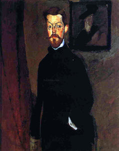  Amedeo Modigliani Portrait of Dr. Paul Alexandre - Canvas Art Print